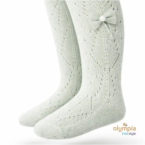 Rajstopy niemowlęce ażur NENA BEBE