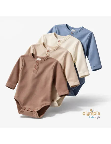 Body niemowlęce POLO Gamex Z PŚĄŻKOWANEJ dzianiny