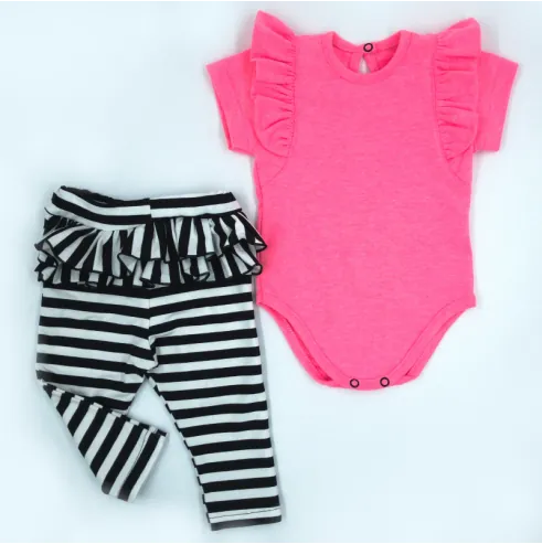 Komplet dziewczęcy NEONEK r&oacute;żowy